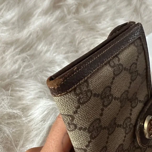 Gucci Coated Canvas GG Long BiFold Wallet - Picture 7 of 11